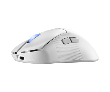 Myszka ASUS Mysz bezprzewodowa ROG Keris II ACE 42000/WL/BT/RF/USB/White 90MP03N0-BMUA10